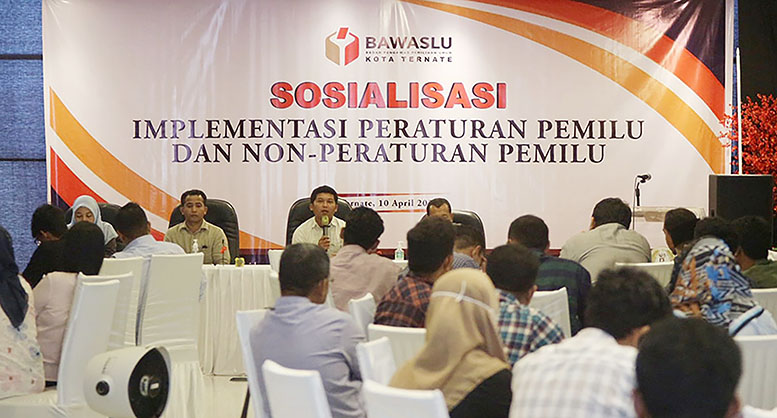 Bawaslu Ternate Bahas Penanganan Pelanggaran Logistik Pemilu Dalam Rakor