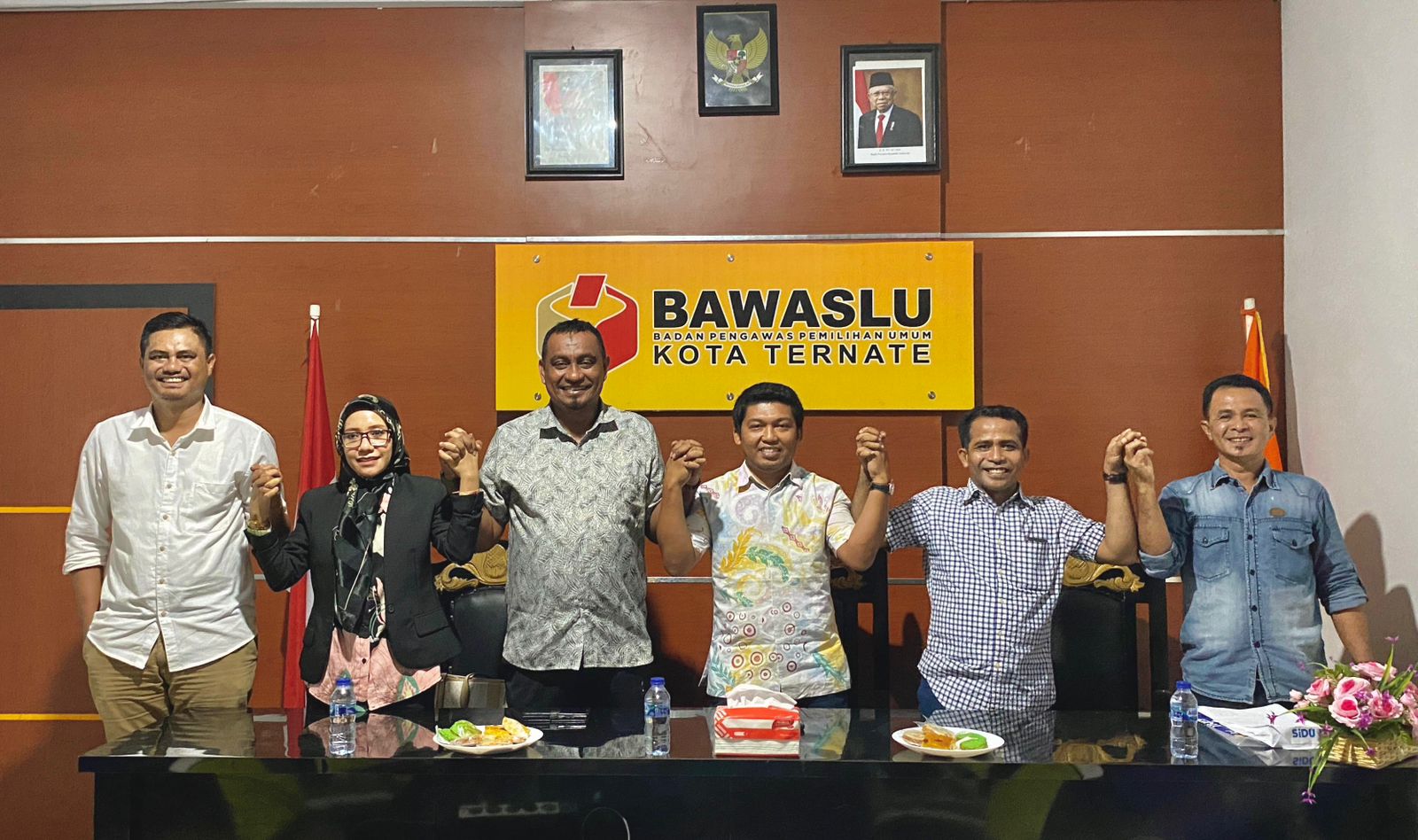 Bawaslu Terima Kunjungan Anggota KPU Ternate