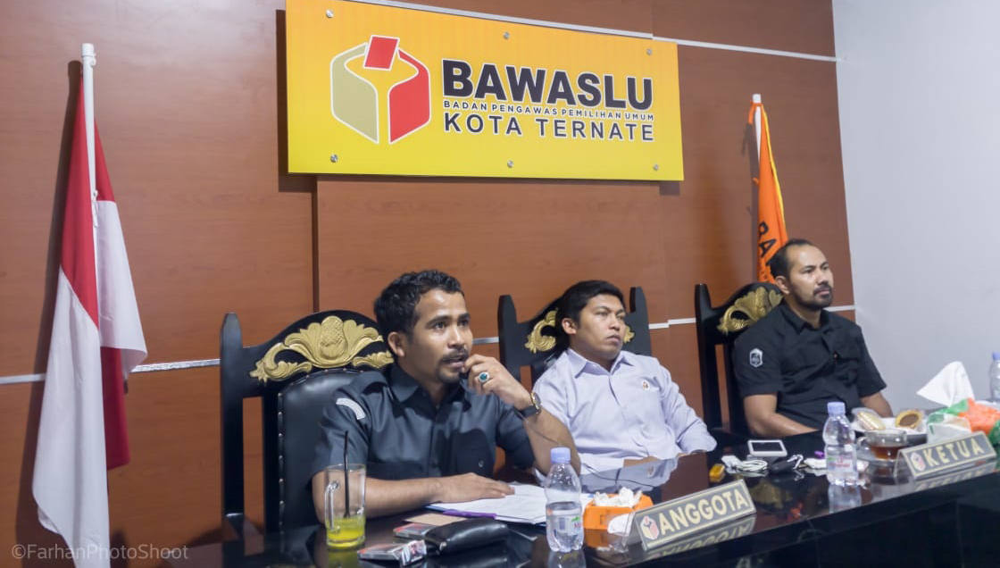 Besok, Panwascam dan PPL se-Kota Ternate Diaktifkan