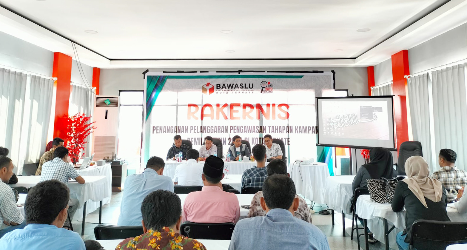 Bawaslu Kota Ternate Tingkatkan Kesiapan Pengawasan Kampanye Pemilu 2024