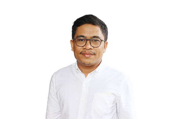 Koordinator Divisi Hukum, Pencegahan, Partisipasi Masyarakat, dan Hubungan Masyarakat (HP2H) Bawaslu Kota Ternate, Suryadi S. Abdullah, S.AP.M.PA.