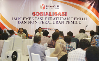 Bawaslu Ternate Bahas Penanganan Pelanggaran Logistik Pemilu Dalam Rakor