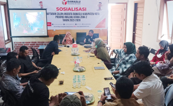 Timsel Sosialisasi Penjaringan Calon Anggota Bawaslu Kabupaten Kota se-Malut