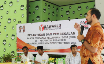 Usai Dilantik, PPL Diminta Fokus Awasi Verfak Dukungan Balon DPD RI di Ternate