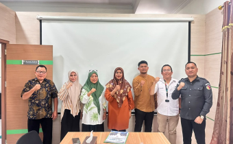 Suasana sosialisasi Kompetisi Debat Penegakan Hukum Pemilu (PHP) VI Antar Perguruan Tinggi Se-Indonesia oleh Bawaslu Kota Ternate di Institut Agama Islam Negeri (IAIN) Ternate