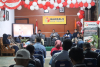 Suasana bedah buku Lanskap Pengawasan Pilkada: Sketsa-Sketsa Kerja Pengawas Pemilihan Umum dalam Kontestasi Pemilihan Kepala Daerah Serentak di Kota Ternate, yang diselenggarakan oleh Bawaslu Kota Ternate pada Sabtu 15 Agustus 2026.